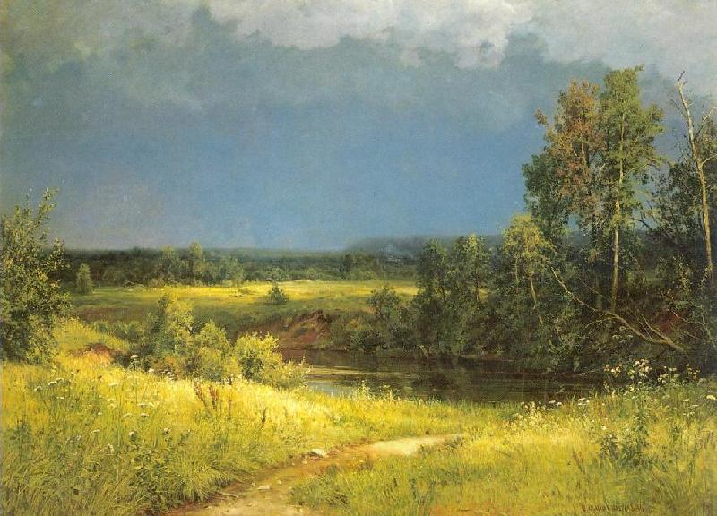 Ivan Shishkin Before a Thunderstorm oil painting picture